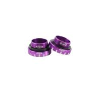 Hope Stainless Bottom Bracket Cups - 30mm Axle - Purple