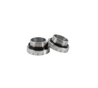 Hope Stainless Bottom Bracket Cups - 30mm Axle - Silver