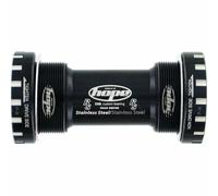 Hope Stainless Steel Road Bottom Bracket - Black / Steel Bearings Black