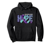 Hope Suicide Prevention Awareness Mental Health Message Pullover Hoodie