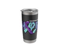 Hope Suicide Prevention Awareness Mental Health Message Stainless Steel Insulated Tumbler