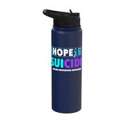 Hope Suicide Prevention Awareness Shirt - Suicide Prevention Stainless Steel Insulated Water Bottle
