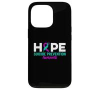 Hope Suicide Prevention Ribbon Depression Suicide Awareness Case for iPhone 13 Pro