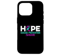Hope Suicide Prevention Ribbon Depression Suicide Awareness Case for iPhone 16 Pro