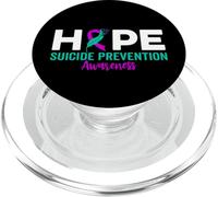 Hope Suicide Prevention Ribbon Depression Suicide Awareness PopSockets PopGrip for MagSafe