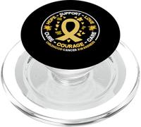 Hope Support Childhood Cancer Warriors Gold Ribbon Awareness PopSockets PopGrip for MagSafe