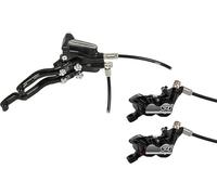Hope Tech 3 V4 Duo Disc Brake Lever - Right Hand Front Rear Hydraulic Post Mount BLK