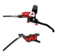 Hope Tech 4 E4 Disc Brake - Colours - Black / Red / No Rotor / Front or Rear / RH / Standard Hose / 1600mm