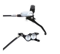 Hope Tech 4 E4 Disc Brake - Colours - Black / Silver / No Rotor / Front or Rear / LH / Standard Hose / 1600mm
