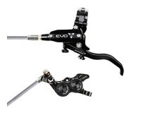 Hope Tech 4 EVO GR4 - Black/Black - Braided - No Rotor