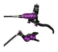 Hope Tech 4 EVO GR4 - Black/Purple - Black Hose - No Rotor L/H, Purple