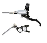 Hope Tech 4 EVO GR4 - Black/Silver - Braided - No Rotor