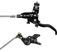 Hope Tech 4 Evo GR4 Braided Disc Brake - Black / Colours - Black / No Rotor / Left / Braided Hose