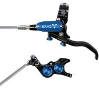 Hope Tech 4 EVO GR4 Brakes No Rotor Black/Blue | Braided