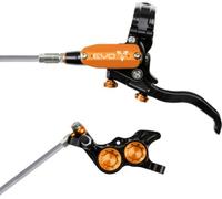 Hope Tech 4 EVO GR4 Brakes No Rotor Black/Orange | Braided