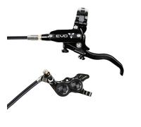 Hope Tech 4 EVO GR4 Hydraulic Disc Brake - Black/Black, Rear L/Hand, Standard