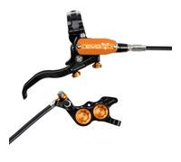 Hope Tech 4 EVO GR4 Hydraulic Disc Brake - Black/Orange, Front R/Hand, Standard