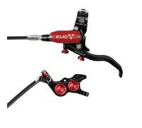 Hope Tech 4 EVO GR4 Hydraulic Disc Brake - Black / RedRear Left HandStandard