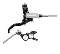 Hope Tech 4 EVO GR4 Hydraulic Disc Brake - Black / SilverFront Right HandBraided