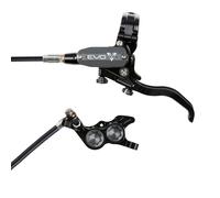 Hope Tech 4 EVO GR4 Brakes No Rotor Black/Smoke | Black Hose