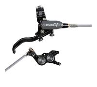 Hope Tech 4 EVO GR4 Hydraulic Disc Brake - Black / SmokeFront Right HandBraided