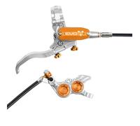 Hope Tech 4 EVO GR4 Hydraulic Disc Brake - Silver / OrangeFront Right HandStandard