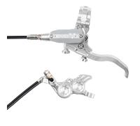 Hope Tech 4 Evo GR4 No Rotor RIGHT HAND Disc Brake (Silver & Black Hose)