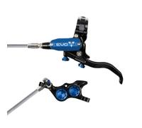 Hope Tech 4 Evo TR4 Braided Disc Brake - Black / Colours - Black / Blue / No Rotor / Right / Braided Hose