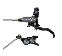 Hope Tech 4 Evo TR4 Braided Disc Brake - Black / Colours - Black / Smoke / No Rotor / Left / Braided Hose