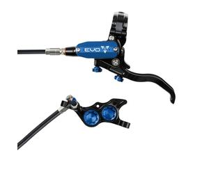 Hope Tech 4 EVO TR4 Hydraulic Disc Brake - Black / BlueRear Left HandStandard