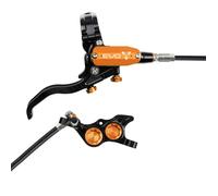 Hope Tech 4 EVO TR4 Hydraulic Disc Brake - Black / OrangeFront Right HandStandard