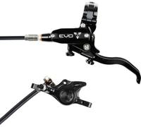 Hope Tech 4 EVO X2 Brakes No Rotor Black/Black | Black Hose