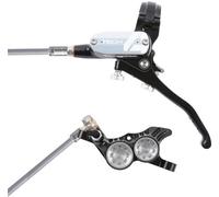 Hope Tech 4 V4 Brakes Braided No Rotor Black/Silver