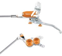 Hope Tech 4 V4 Front Brake Orange One Size Silver / Orange