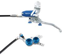 Hope Tech 4 V4 Brakes No Rotor Silver/Blue
