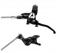 Hope Tech 4 V4 / E4 Complete Disc Brake. No Rotor. Braided Hose.