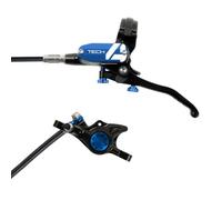 Hope Tech 4 X2 Disc Brake - Colours - Black / Blue / No Rotor / Front or Rear / RH / Standard Hose / 1600mm