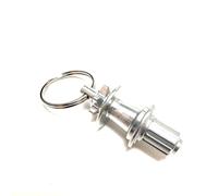 Hope Tech Pro 5 Hub Key Ring - Silver
