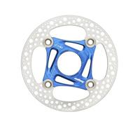Hope Tech RX Centrelock Floating Disc Rotor - Blue / 140mm / Centerlock