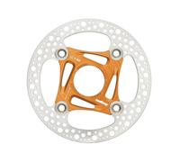 Hope Tech RX Centrelock Floating Disc Rotor - Orange / 140mm / Centerlock