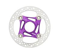 Hope Tech RX Centrelock Floating Disc Rotor - Purple / 140mm / Centerlock