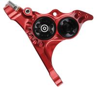 Hope Tech RX4+ Hydraulic Disc Brake Caliper SRAM Flat Mount Front +20mm Red