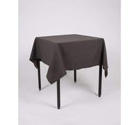 Hope Textiles Dark Grey 36" x 36" (91cm) Small Square Fabric TABLECLOTH/TABLE CLOTH (Polyester, not cotton)