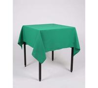 Hope Textiles Emerald Green 54" x 54" (137cm) Small Square Fabric TABLECLOTH/TABLE CLOTH (Polyester, not cotton)