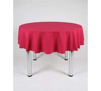 Hope Textiles Magenta 48" Diameter (121cm) Small Round Fabric TABLECLOTH/TABLE CLOTH (Polyester, not cotton)