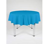 Hope Textiles Peacock 36" Diameter (91cm) Small Round Fabric TABLECLOTH/TABLE CLOTH (Polyester, not cotton)