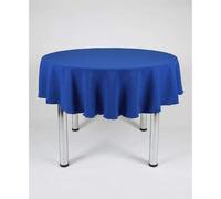 Hope Textiles Royal Blue 48" Diameter (121cm) Small Round Fabric TABLECLOTH/TABLE CLOTH (Polyester, not cotton)
