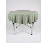 Hope Textiles Sage Green 36" Diameter (91cm) Small Round Fabric TABLECLOTH/TABLE CLOTH (Polyester, not cotton)