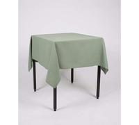 Hope Textiles Sage Green 54" x 54" (137cm) Small Square Fabric TABLECLOTH/TABLE CLOTH (Polyester, not cotton)