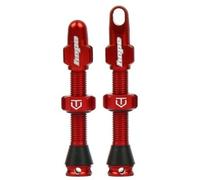 Hope Tubeless Valve Pair Red